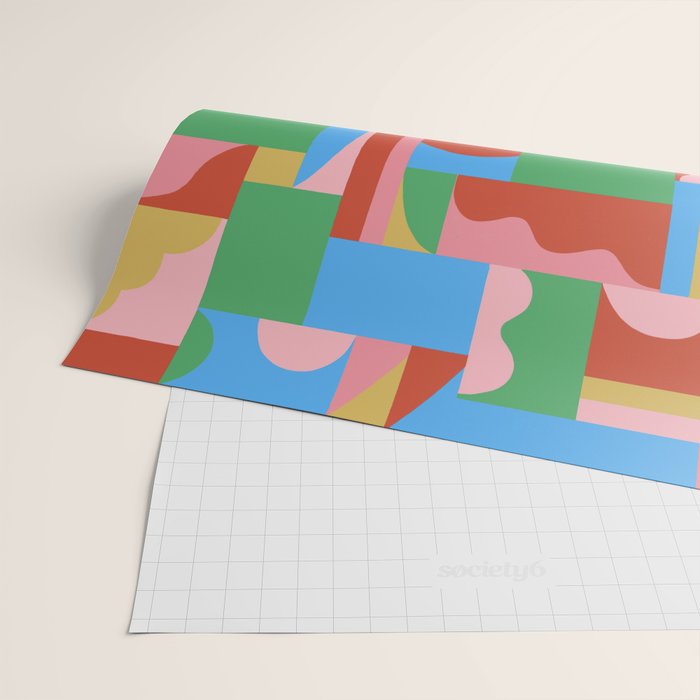 Joy mosaic Wrapping Paper Gallery Image 2