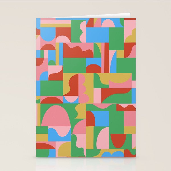 Joy mosaic Stationery Card Gallery Image 1
