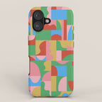 Joy mosaic iPhone Case Gallery Image 1