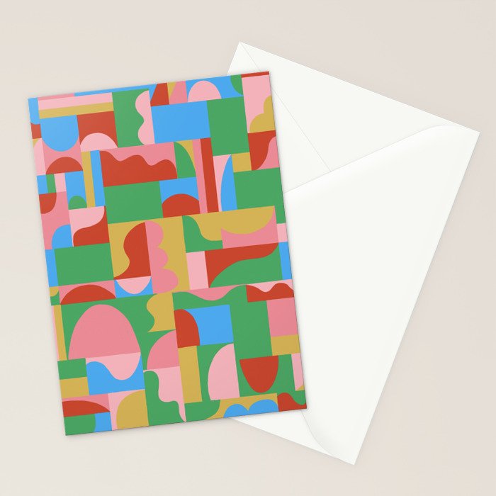 Joy mosaic Stationery Card Gallery Image 2