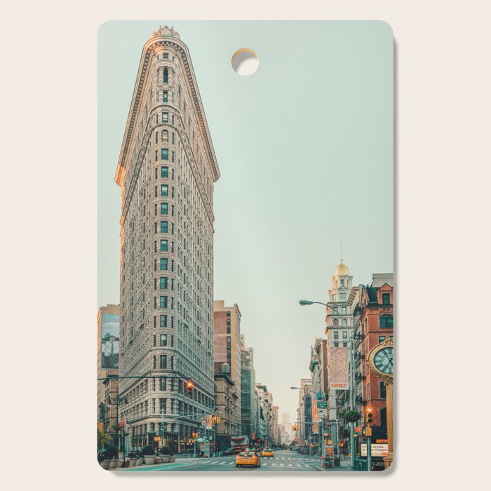 Flatiron at Sunrise - NYC Cutting Board Gallery Image 1