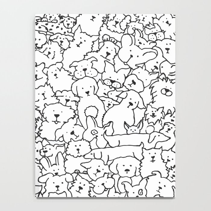 Dog Doodle Art Notebook Gallery Image 4