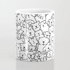 Dog Doodle Art Coffee Mug Gallery Image 4