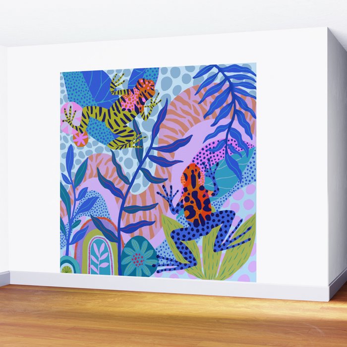 Poison Dart Frogs Wall Mural Gallery Image 2