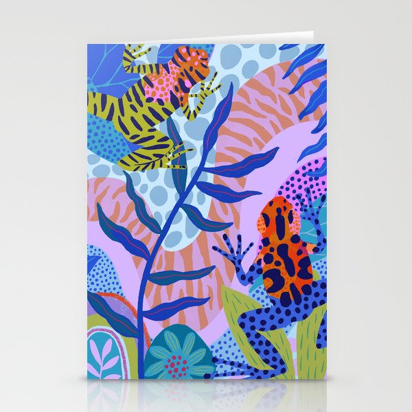 Poison Dart Frogs Stationery Card Gallery Image 1