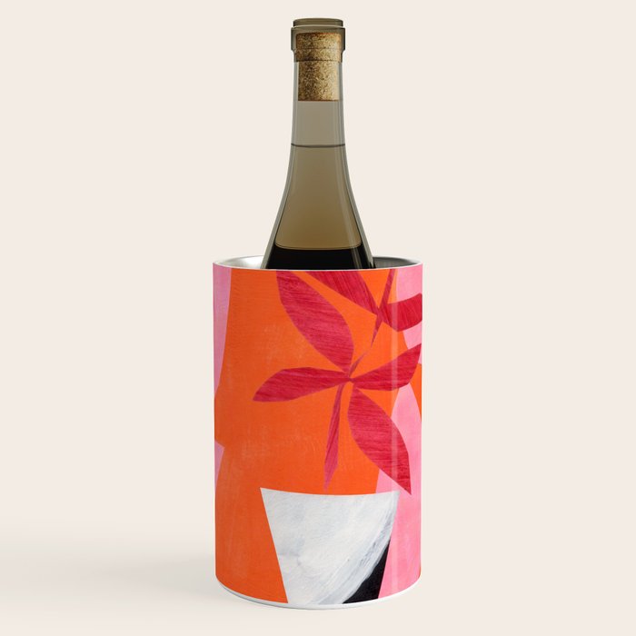 Two Sun Sunset Tribal Vase Wine Chiller Gallery Image 1