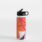 Two Sun Sunset Tribal Vase Water Bottle Gallery Image 1