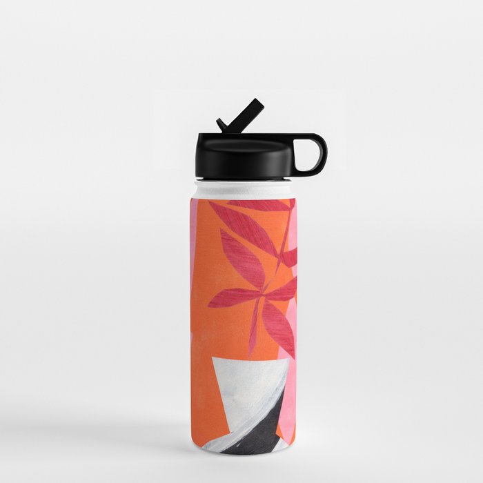 Two Sun Sunset Tribal Vase Water Bottle Gallery Image 1