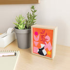 Two Sun Sunset Tribal Vase Mini Art Print Gallery Image 2