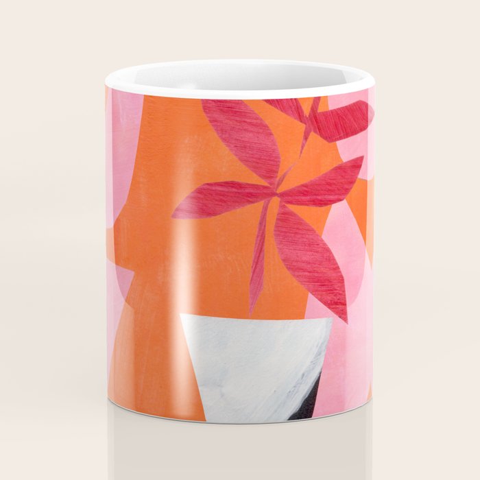 Two Sun Sunset Tribal Vase Coffee Mug Gallery Image 4