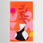 Two Sun Sunset Tribal Vase Tablecloth Gallery Image 2