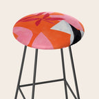 Two Sun Sunset Tribal Vase Stool Gallery Image 2