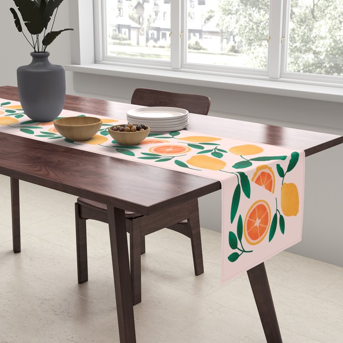Citrus Fruits Table Runner Gallery Image 2
