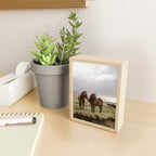Two Icelandic Ponies Mini Art Print Gallery Image 2
