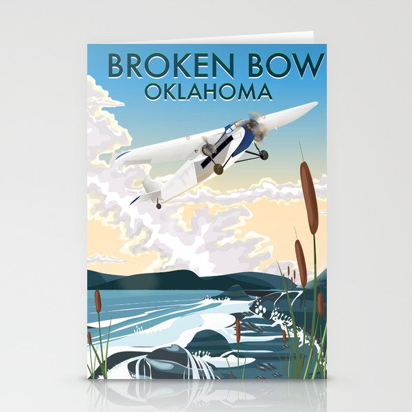Broken Bow Oklahoma Stationery Card Gallery Image 1