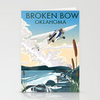 Broken Bow Oklahoma Stationery Card Gallery Image 2