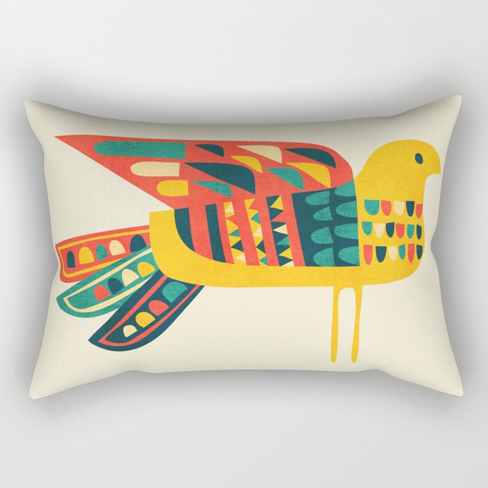 Century Bird Rectangular Pillow Gallery Image 1