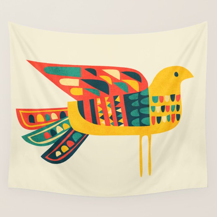 Century Bird Wall Tapestry Gallery Image 4
