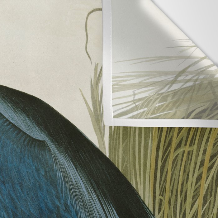 Little Blue Heron - John James Audubon's Birds of America Print Wall Tapestry Gallery Image 3