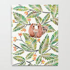 Happy Sloth - Tropical Green Rainforest Notebook Gallery Image 4