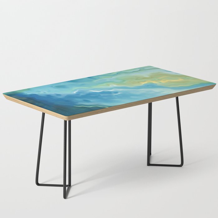 Ocean Waves, Watercolor, Abstract Coffee Table Gallery Image 1