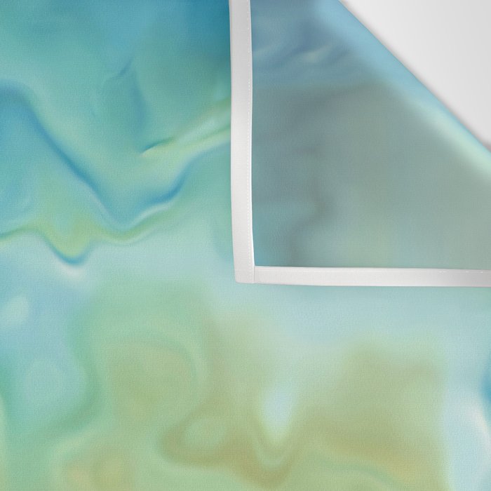 Ocean Waves, Watercolor, Abstract Wall Tapestry Gallery Image 3