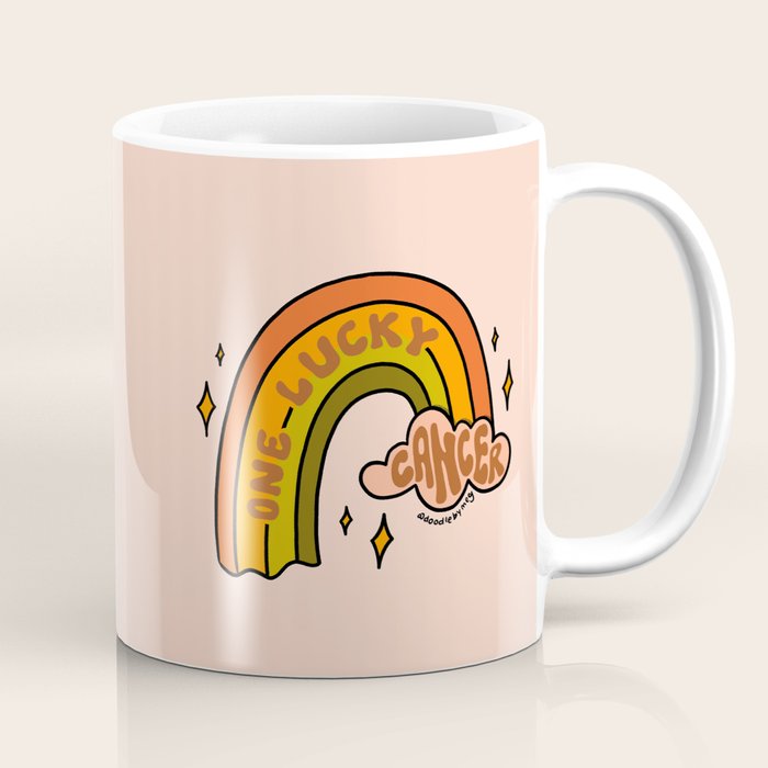 One Lucky Cancer Coffee Mug Gallery Image 1