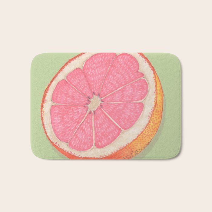 Grapefruit Bath Mat Gallery Image 1