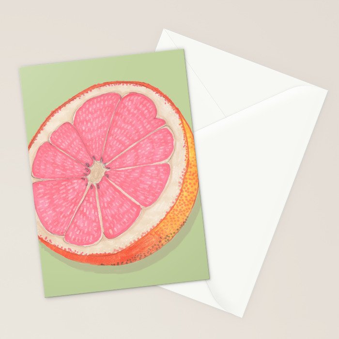 Grapefruit Stationery Card Gallery Image 2