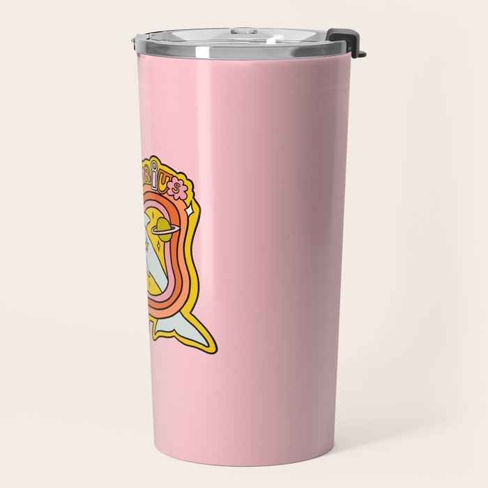 Aquarius Dolphin Travel Mug Gallery Image 2