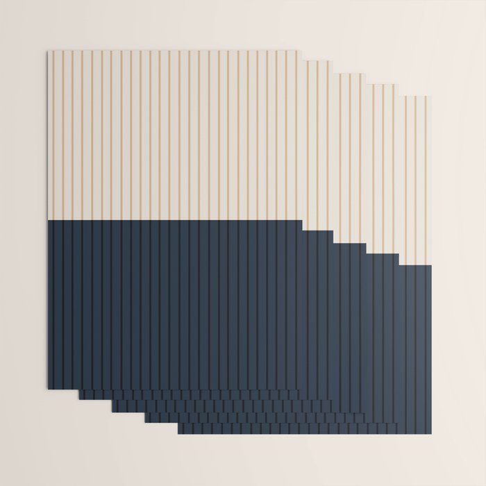 Color Block Lines XLI Wrapping Paper Gallery Image 3