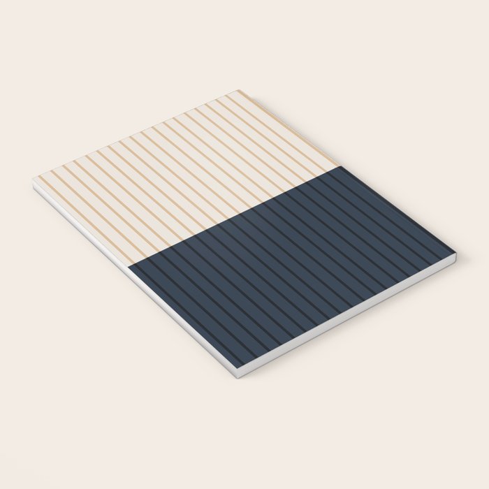 Color Block Lines XLI Notebook Gallery Image 3