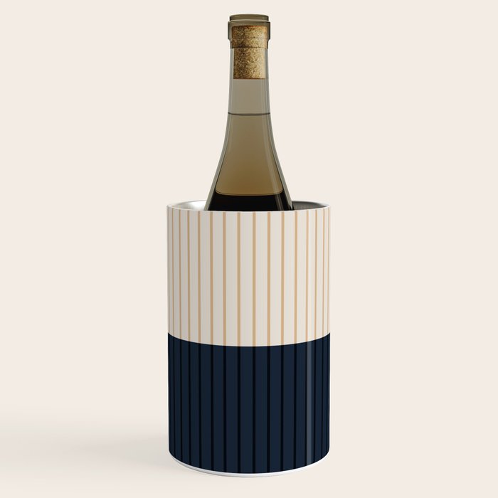 Color Block Lines XLI Wine Chiller Gallery Image 1