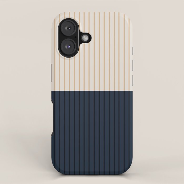 Color Block Lines XLI iPhone Case Gallery Image 1