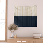 Color Block Lines XLI Wall Tapestry Gallery Image 2