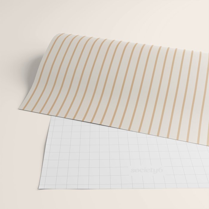 Color Block Lines XLI Wrapping Paper Gallery Image 2