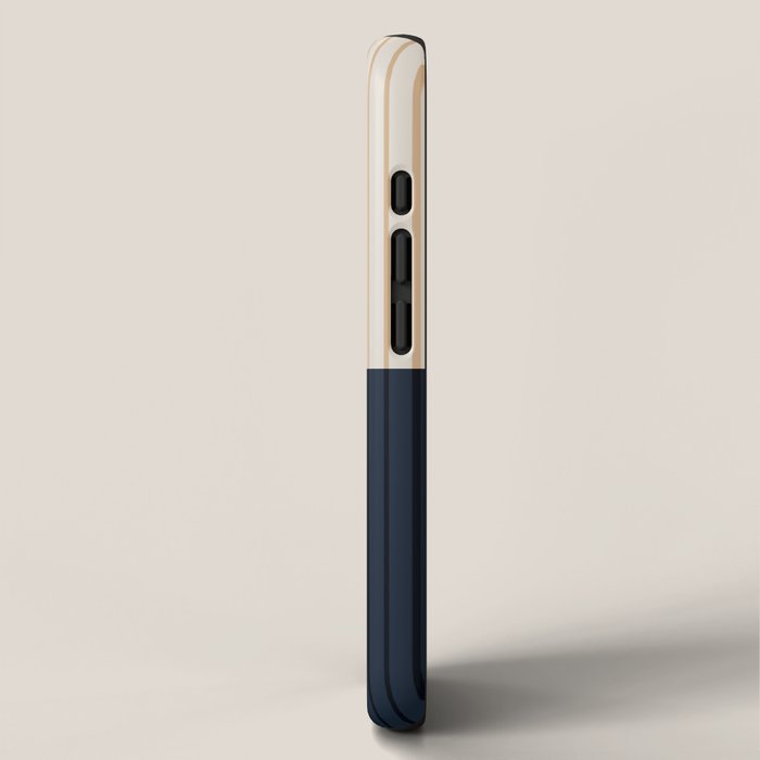 Color Block Lines XLI iPhone Case Gallery Image 2
