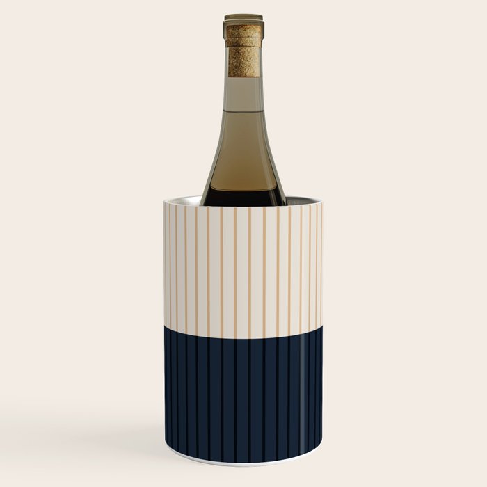 Color Block Lines XLI Wine Chiller Gallery Image 2