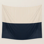 Color Block Lines XLI Wall Tapestry Gallery Image 4