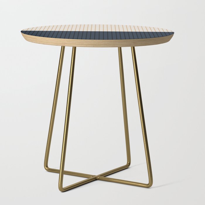 Color Block Lines XLI Side Table Gallery Image 1