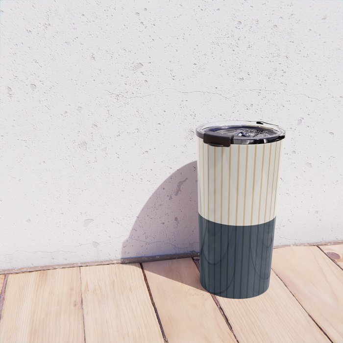 Color Block Lines XLI Travel Mug Gallery Image 4