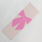 Pink Bow Yoga Mat Gallery Image 1