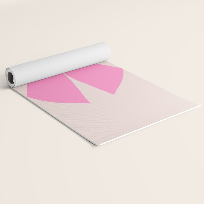 Pink Bow Yoga Mat Gallery Image 2