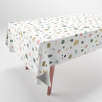 terrazzo stracciatella marble texture decorative pattern Tablecloth Gallery Image 1