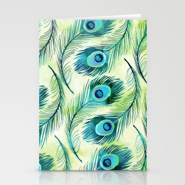 Peacock Stationery Card Gallery Image 2