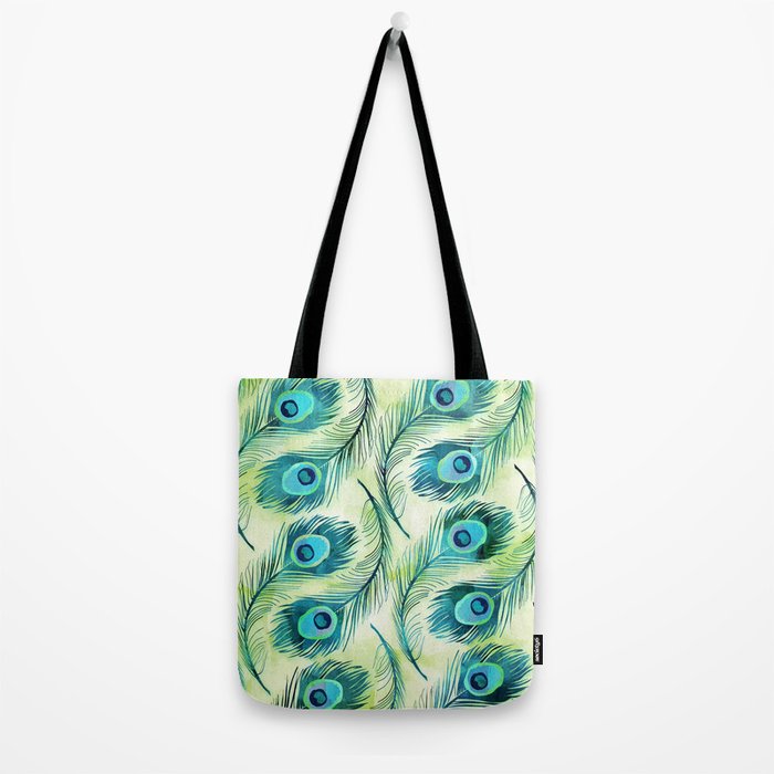 Peacock Tote Bag Gallery Image 2
