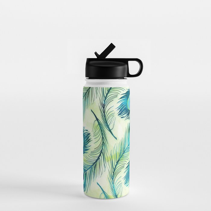 Peacock Water Bottle Gallery Image 1