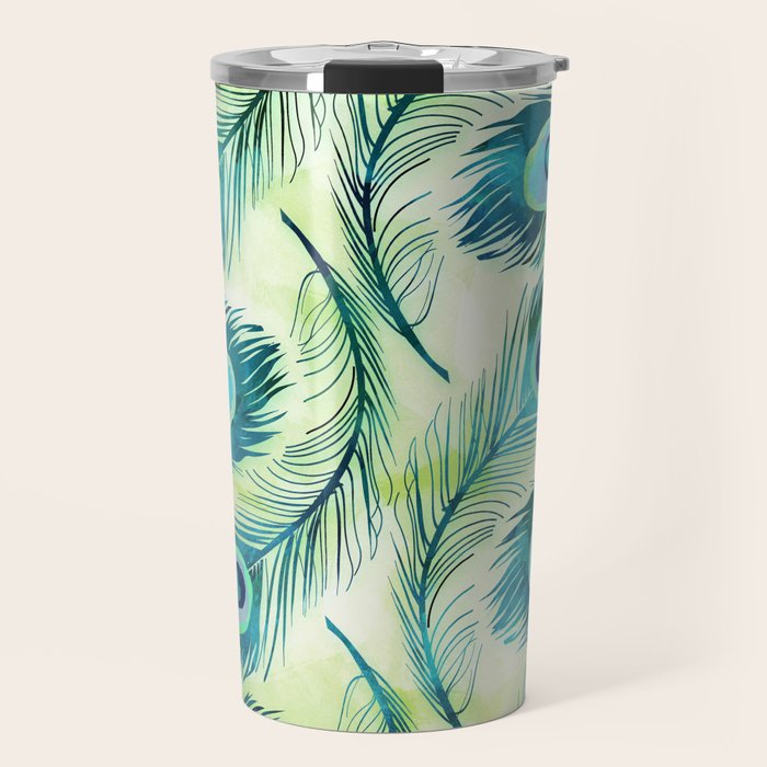 Peacock Travel Mug Gallery Image 1