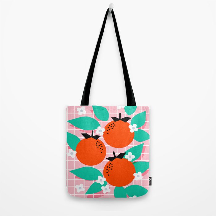 Bodacious - modern abstract minimal 1980s throwback memphis design trendy palm springs art Tote Bag Gallery Image 2