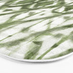Shibori olive diamond tie dye patetrn Bath Mat Gallery Image 3